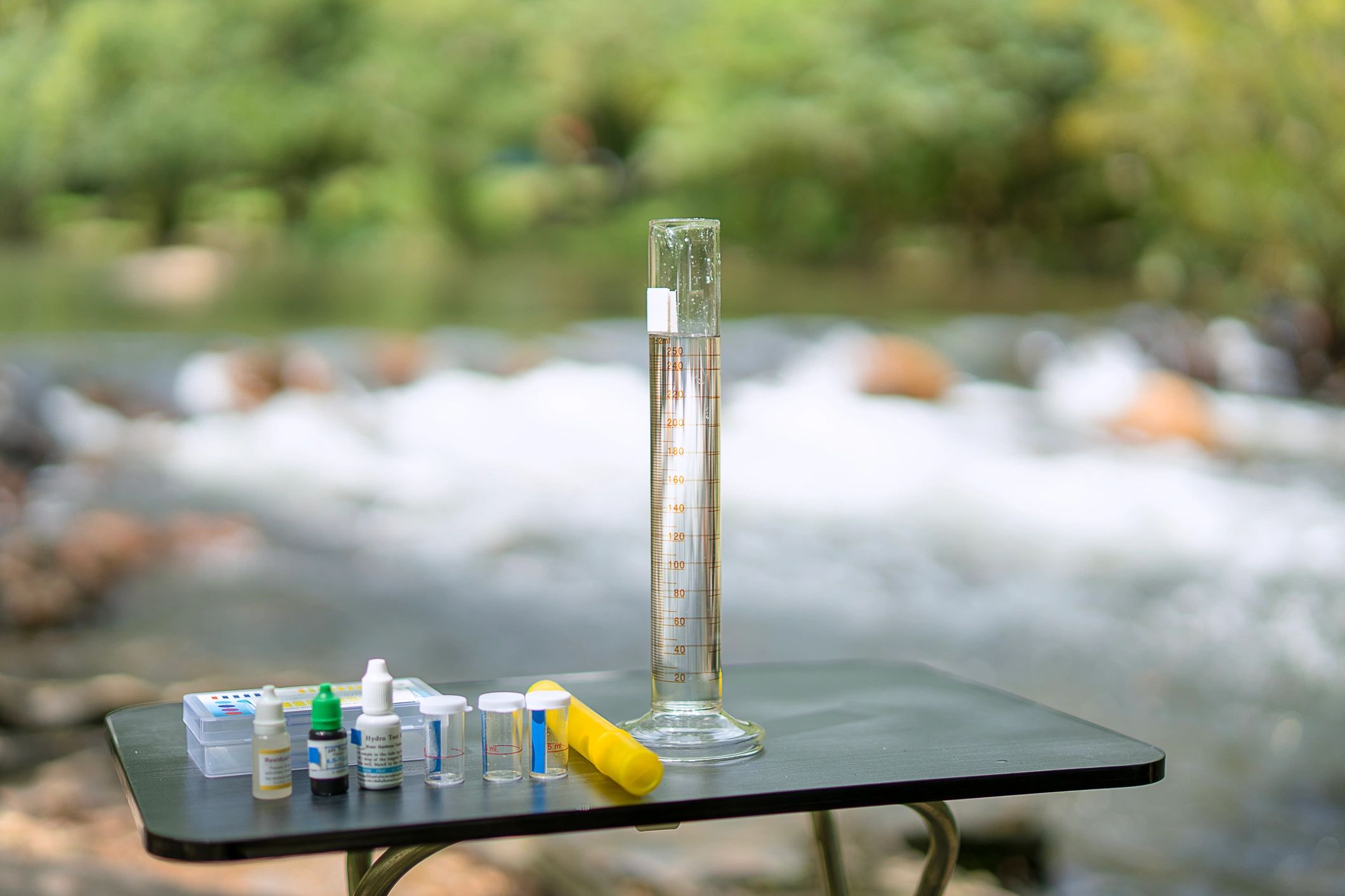 Scientific field measurement tool used in environmental research